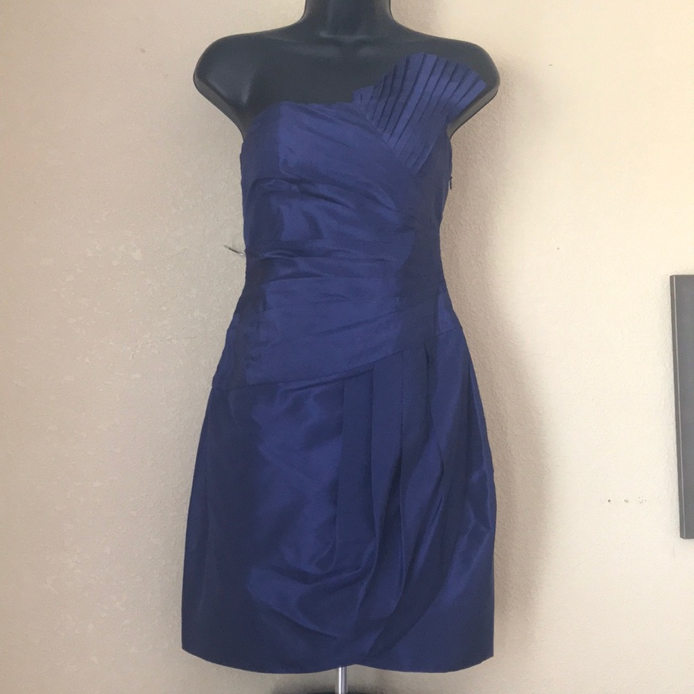 Beautiful Blue Mini Party Dress